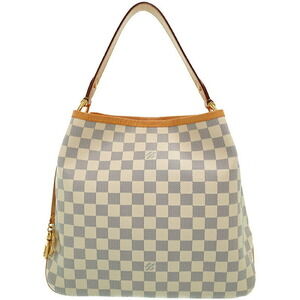 Louis Vuitton Damier Azur White Delightful Semi Shoulder Bag